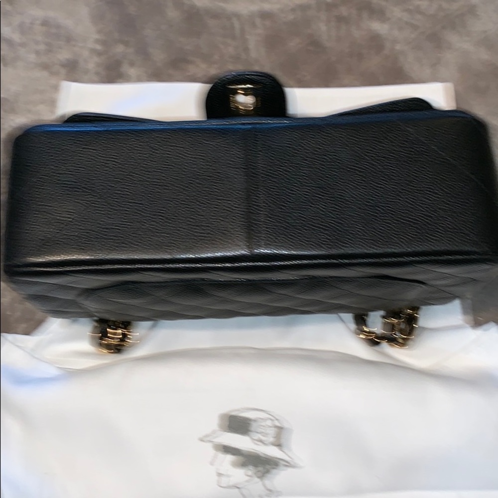 -Chanel Black caviar purse NBW original tag ,box - Picture 5 of 11